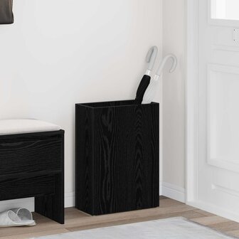 Paraplustandaard Zwart Eiken 40 x 20 x 55,5 cm Bewerkt hout 1