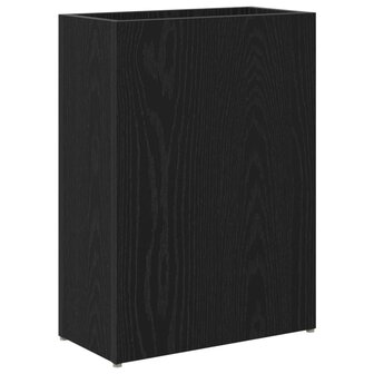Paraplustandaard Zwart Eiken 40 x 20 x 55,5 cm Bewerkt hout 2