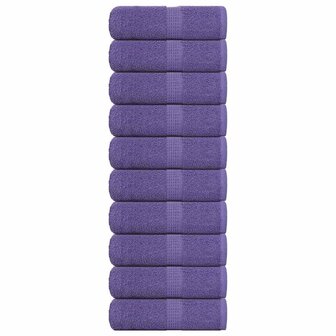 Washandjes FROGN 10 st 30x30 cm 360 g/m&sup2; paars 1