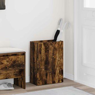 Paraplustandaard Gerookt eiken 40 x 20 x 55,5 cm Bewerkt hout 1
