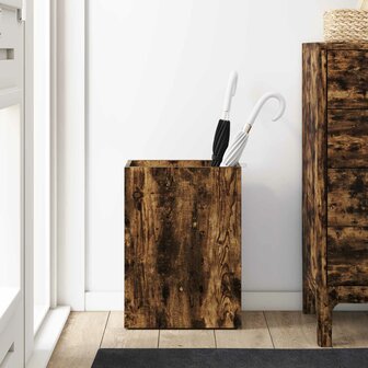 Paraplustandaard Gerookt eiken 40 x 20 x 55,5 cm Bewerkt hout 4