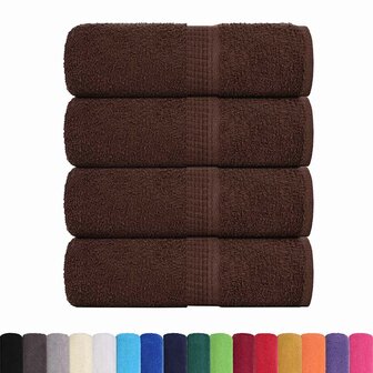 Gastendoekjes FROGN 4 st 30x50 cm 360 g/m&sup2; bruin 2