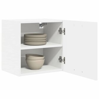 Hangkast Wit 40 x 31 x 40 cm Bewerkt hout 3