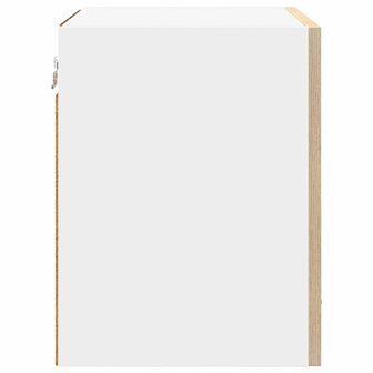 Hangkast Sonoma Eik en Wit 40 x 31 x 40 cm Bewerkt hout 7