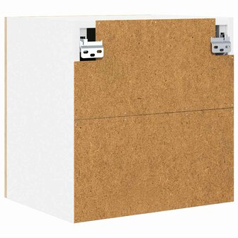 Hangkast Sonoma Eik en Wit 40 x 31 x 40 cm Bewerkt hout 8