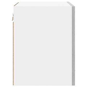 Hangkast Grijs Sonoma en Wit 40 x 31 x 40 cm Bewerkt hout 7