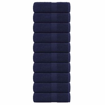 Gastendoekjes FROGN 10 st 30x50 cm 360 g/m&sup2; marineblauw 1