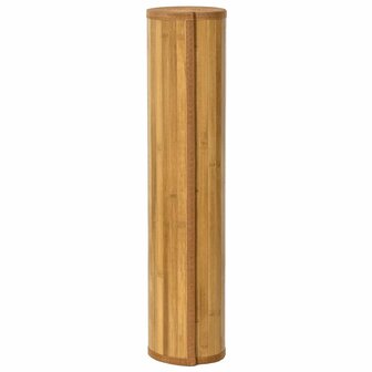 Vloerkleed rechthoekig 70x100 cm bamboe naturel 3