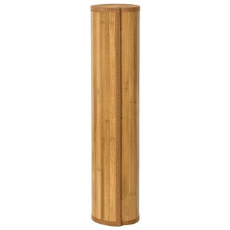 Vloerkleed rechthoekig 80x200 cm bamboe naturel 3