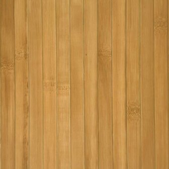 Vloerkleed rond 100 cm bamboe naturel 7