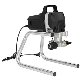Airless Verfspuit 10 m spuitslang 220V 2L/min 227 bar Zwart 4