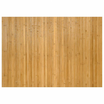 Vloerkleed rechthoekig 70x100 cm bamboe naturel 2