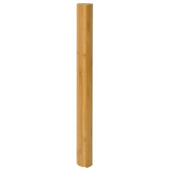 Vloerkleed rechthoekig 70x100 cm bamboe naturel 3