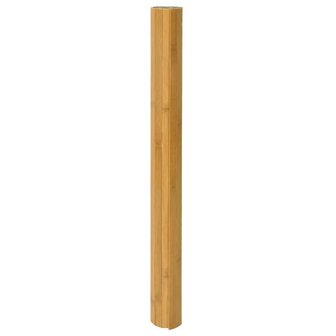Vloerkleed rechthoekig 80x100 cm bamboe naturel 3