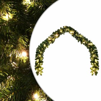 Kerstslinger met LED-lampjes 20 m 2