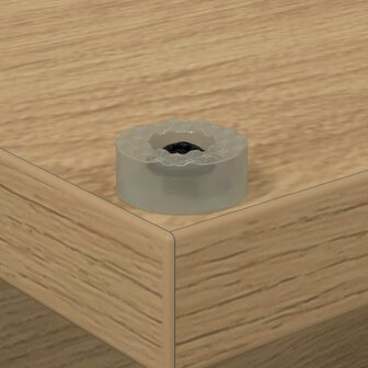 Platenkast Artisanaal eiken 44,5 x 36,5 x 74,5 cm Bewerkt hout 8
