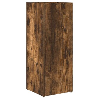 Paraplustandaard Gerookt eiken 25 x 24,5 x 64 cm Bewerkt hout 2
