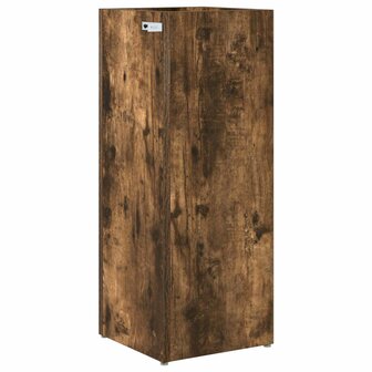 Paraplustandaard Gerookt eiken 25 x 24,5 x 64 cm Bewerkt hout 7
