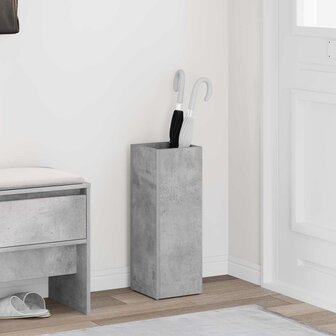 Paraplustandaard Beton Grijs 20 x 20 x 55,5 cm Bewerkt hout 1