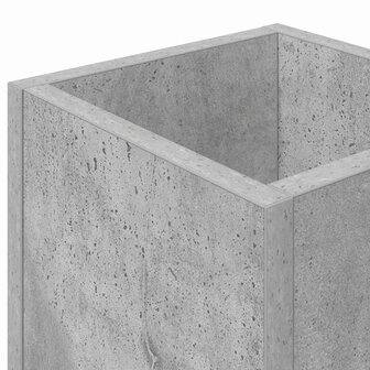 Paraplustandaard Beton Grijs 20 x 20 x 55,5 cm Bewerkt hout 8