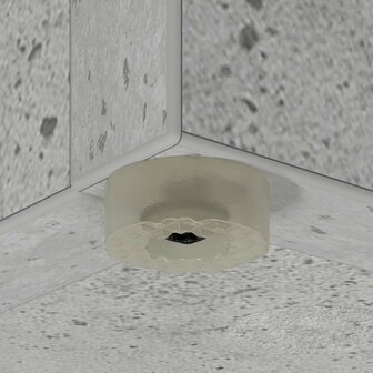 Paraplustandaard Beton Grijs 20 x 20 x 55,5 cm Bewerkt hout 9