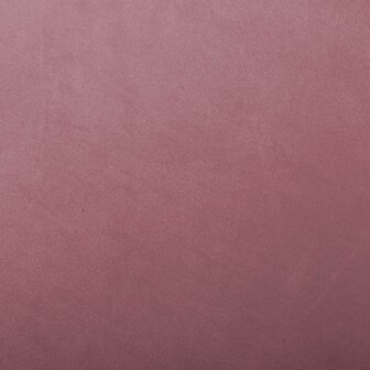 Schommelstoel fluweel roze 7