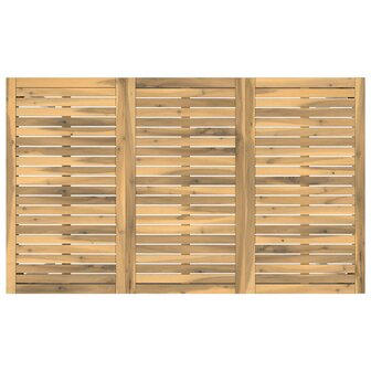 Tuin Bartafel Wit 147 x 88,5 x 105 cm Massief Acaciahout 5