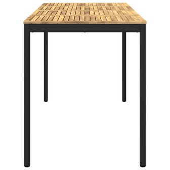 Tuin Bartafel Wit en zwart 180 x 88,5 x 105 cm 4
