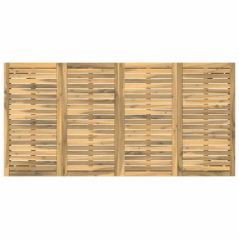 Tuin Bartafel Wit en zwart 180 x 88,5 x 105 cm 5
