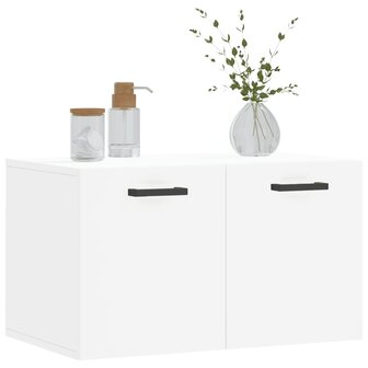 Wandkast 60x36,5x35 cm bewerkt hout wit 9