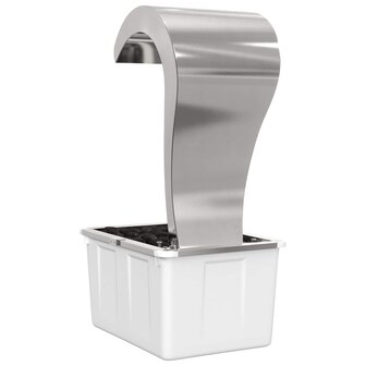 Tuinwaterval Roestvrij staal 304 54,5 x 34 x 83 cm zilver 6