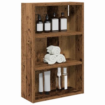Badkamerwandkast Oudhout 40 x 16 x 62,5 cm Geconstrueerd hout 3