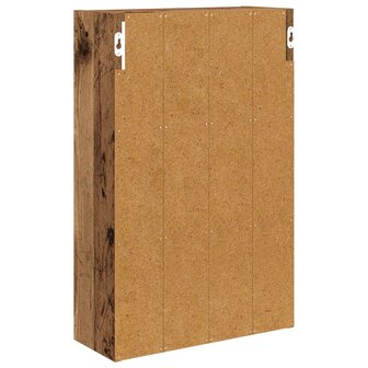 Badkamerwandkast Oudhout 40 x 16 x 62,5 cm Geconstrueerd hout 8
