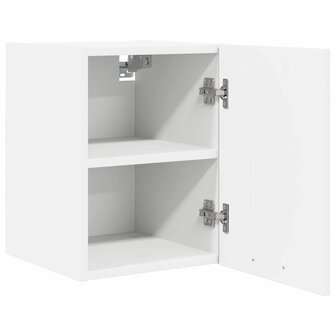 Hangkast Wit 30 x 31 x 40 cm Bewerkt hout 5