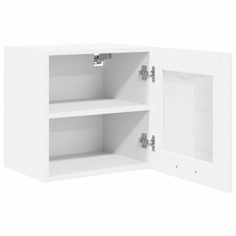 Hangkast Wit 40 x 31 x 40 cm Bewerkt hout 5