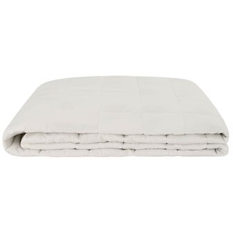 Verzwaringsdeken Wit 122 x 183 cm 5 kg 100% Katoen 205T 4