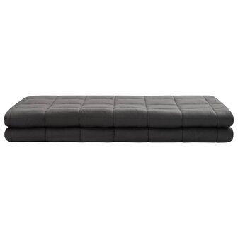 Verzwaringsdeken Antraciet 122 x 183 cm 5 kg 100% Katoen 205T 3