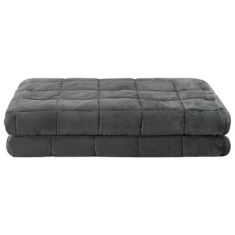 Verzwaringsdeken Antraciet 137 x 200 cm 6 kg 100% Katoen 205T 3