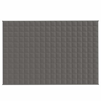 Verzwaringsdeken 120x180 cm 5 kg stof grijs 3