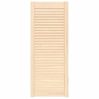 Kastdeur met lamellen 99,3x39,4 cm massief grenenhout 2