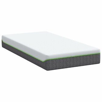 Matras Medium zacht 80 x 160 cm Wit en Grijs 5