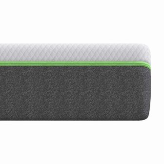 Matras Medium zacht 80 x 160 cm Wit en Grijs 6