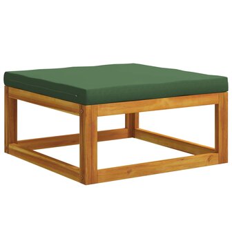 Bankstel 4 st Naturel Massief Acaciahout 4
