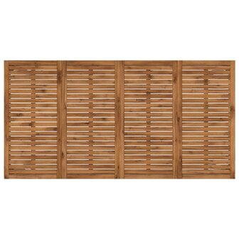 Tuin Bartafel Natuurlijk en Wit 196 x 100,5 x 105 cm 5