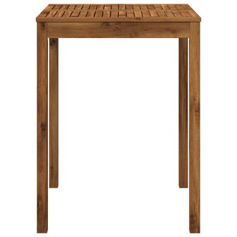 Tuin Bartafel Naturel 80 x 80,5 x 105 cm Massief Acaciahout 3