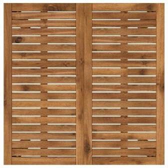 Tuin Bartafel Naturel 80 x 80,5 x 105 cm Massief Acaciahout 4