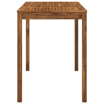 Tuin Bartafel Naturel 141 x 80,5 x 105 cm Massief Acaciahout 4