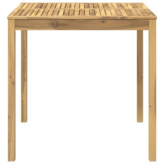 Tuin Bartafel Wit 110 x 108,5 x 105 cm Massief Acaciahout 3