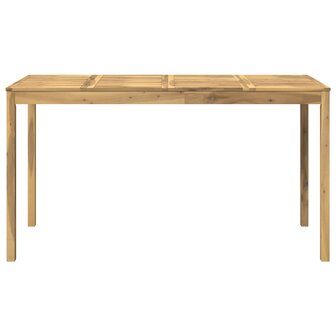 Tuin Bartafel Wit 196 x 80,5 x 105 cm Massief Acaciahout 3