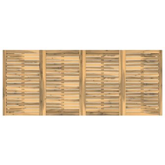 Tuin Bartafel Wit 196 x 80,5 x 105 cm Massief Acaciahout 5